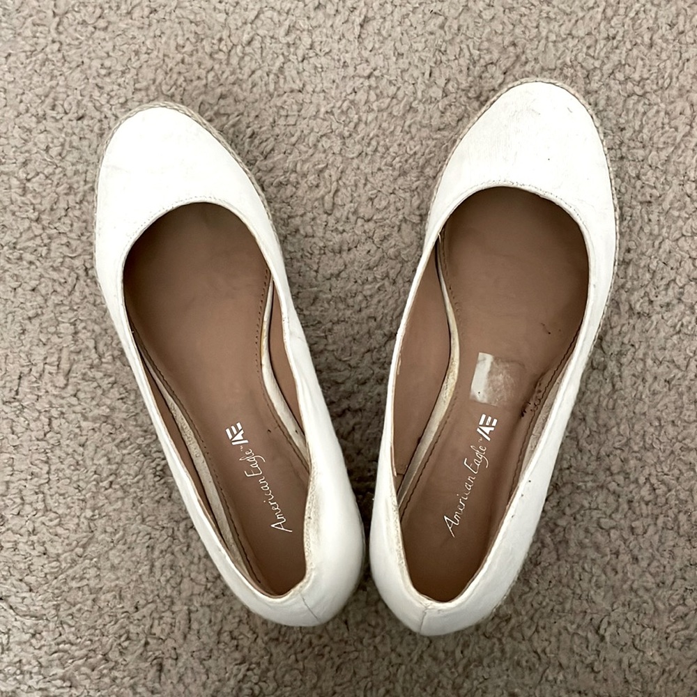 Off White Wedges